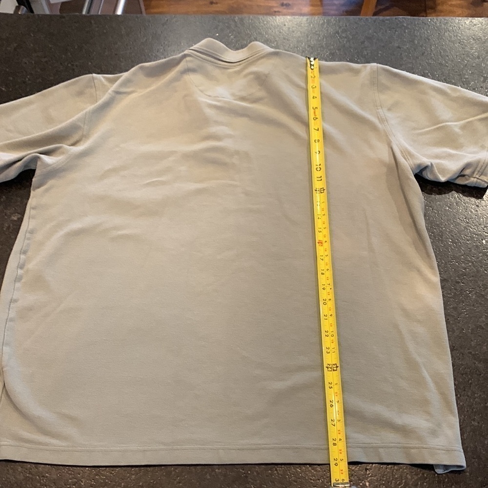 Cabelas mens short sleeve polo 2XL tall substantial fabric rugged outdoor mens - Picture 7 of 8
